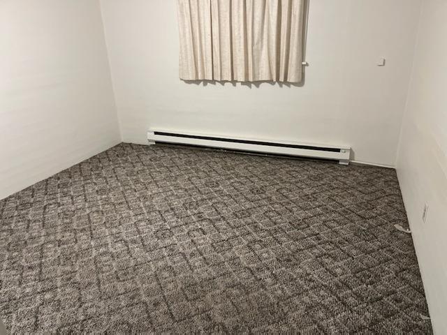 After Mattress, Box Spring, and Bed Frame were removed.