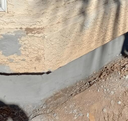 After the Stem Wall Repair Process