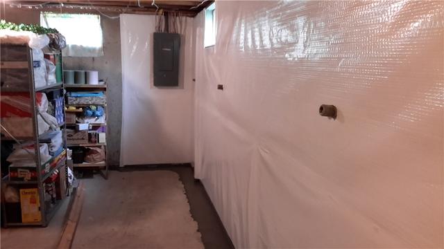 Waterproofed Basement