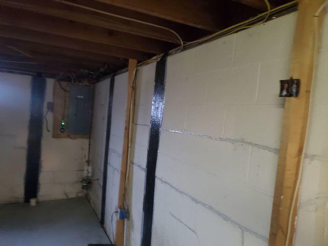 The CarbonArmor Wall Reinforcement System is installed!