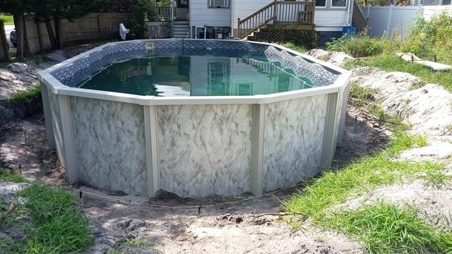 Above Ground Pool Installation in Asbury Park, NJ