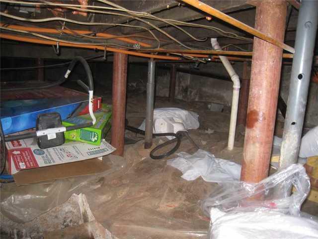 Crawl Space Before