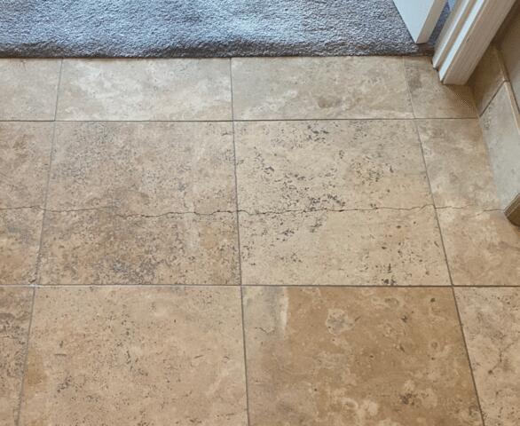 Foundation Settlement Symptom: Crack on the floor