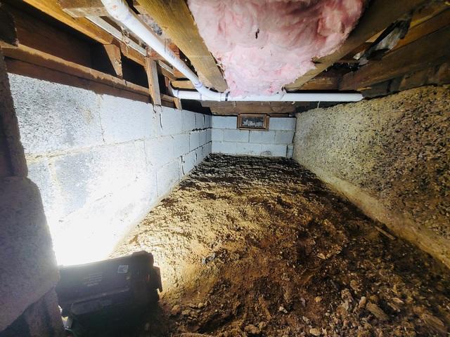 Crawl Space Before