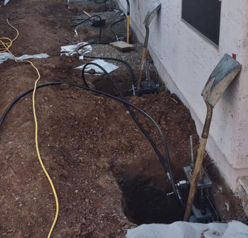 Foundation Support Installation Process: Distance Matters