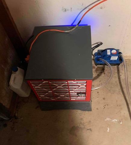 Basement Dehumidifier