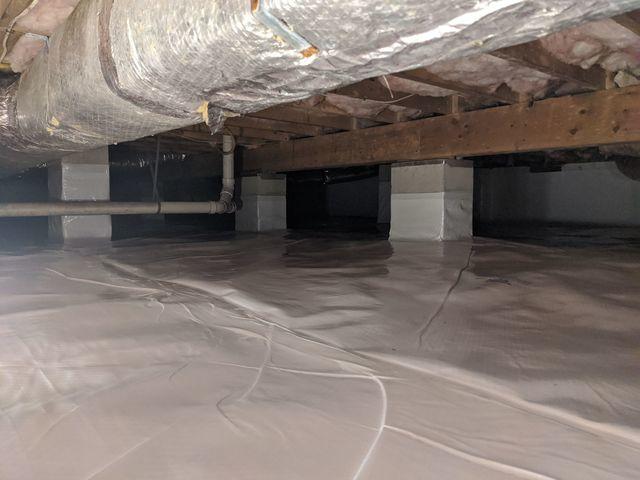 Encapsulating a Crawl Space in Dagsboro, DE
