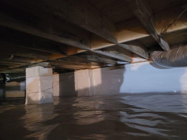 A Dry Crawl Space in Dagsboro, DE