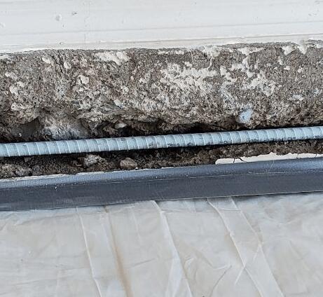 Stem Wall Repair System: Rebar Replacement