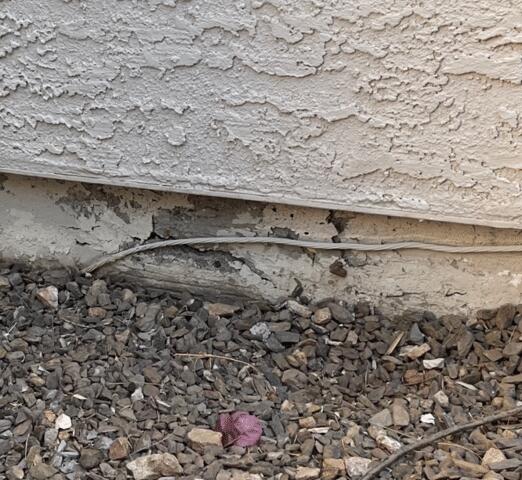 Signs of Corrosion in your stem Wall: Flaking Paint