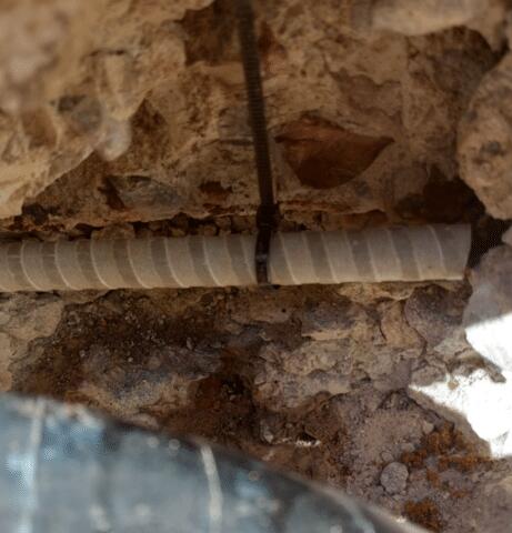 Stem Wall Repair Process: Rebar Replacement