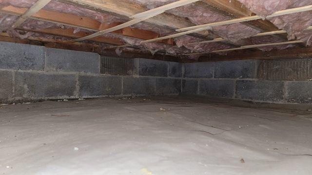Crawl Space Before