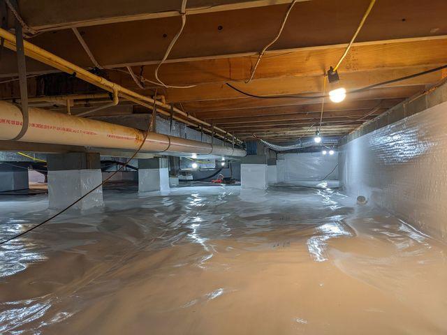 Dry Crawl Space in Magnolia, DE