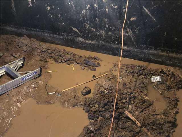 More mud and water puddles