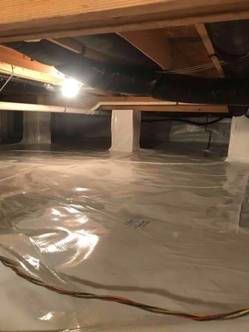 Crawl Space Encapsulation System