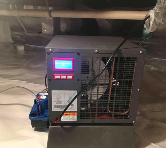 Crawl Space Dehumidifier