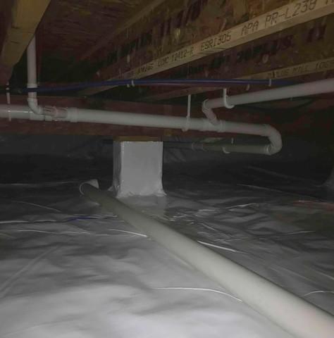 Crawl Space Encapsulation System