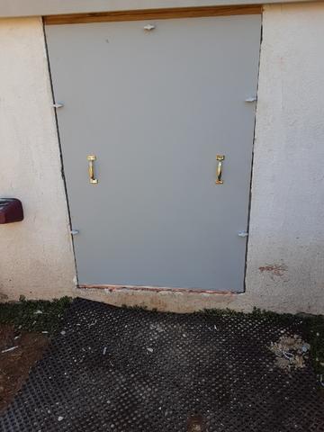 Sealed Crawl Space Door