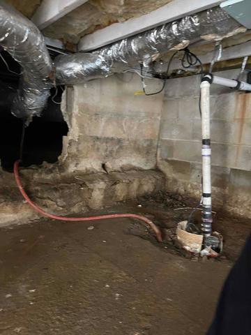 Sump Pump Before