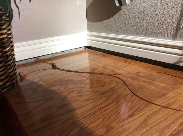 Gaps at the Baseboards
