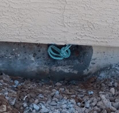 Stem Wall Repair: Tie-down Straps Replacement