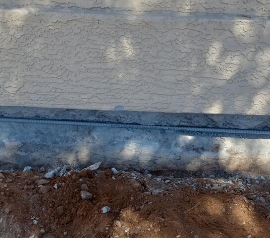 Stem Wall Repair Procedure: Rebar Replacement