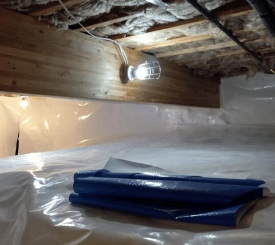 After Crawl Space Encapsulation in Cornville, Arizona