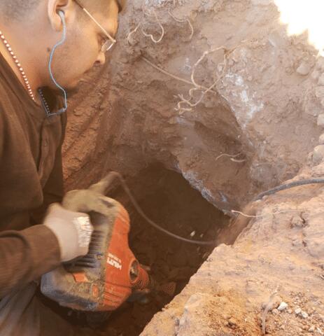 Underpinning Process: First Steps