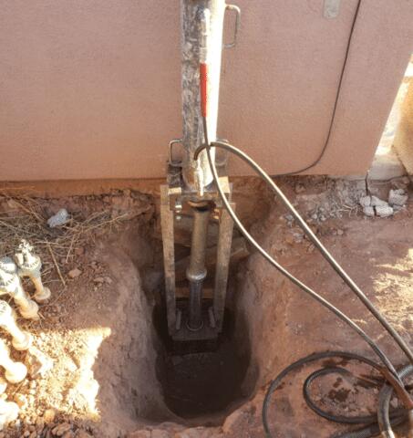 Underpinning Process: Reaching the Strata