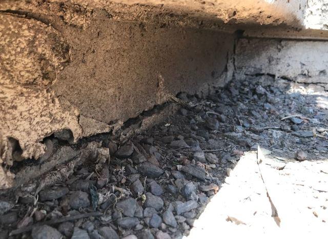 Cracking Concrete Stem Wall