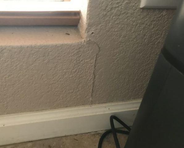 Interior Dry Wall Crack