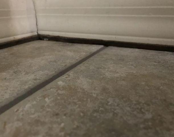 Gaps Between the Baseboards & Tile