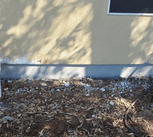 After Stem Wall Restoration Process
