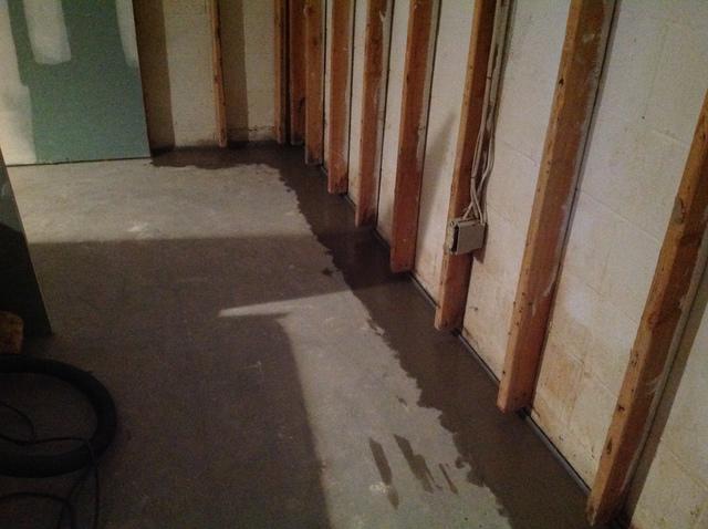 Finished Basement Waterproofing