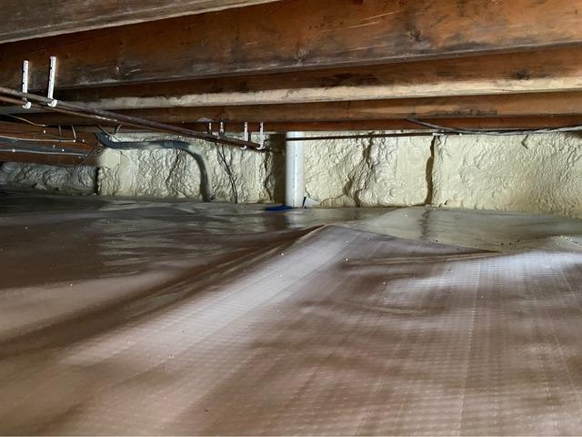 Completed Encapsulation of Palisade, MN Crawl Space