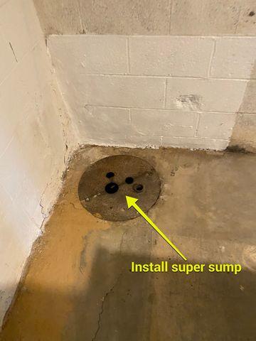 Sump Pump Installation