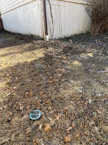 Underground Drainage Line