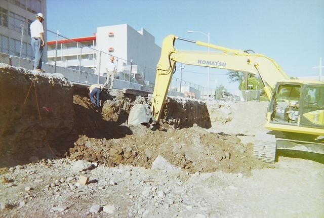 First Lift Excavation for Soil Nails Mills Lane Reno, NV 89501