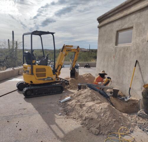 Underpinning Installation Process: Heavy Machinery