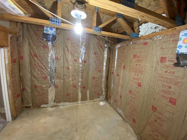 Cold room before