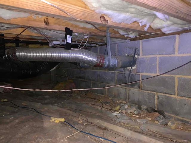 Exposed Porous Foundation Walls