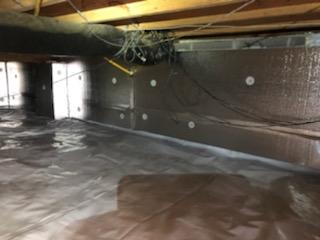 Foamax Insulation on Foundation Walls