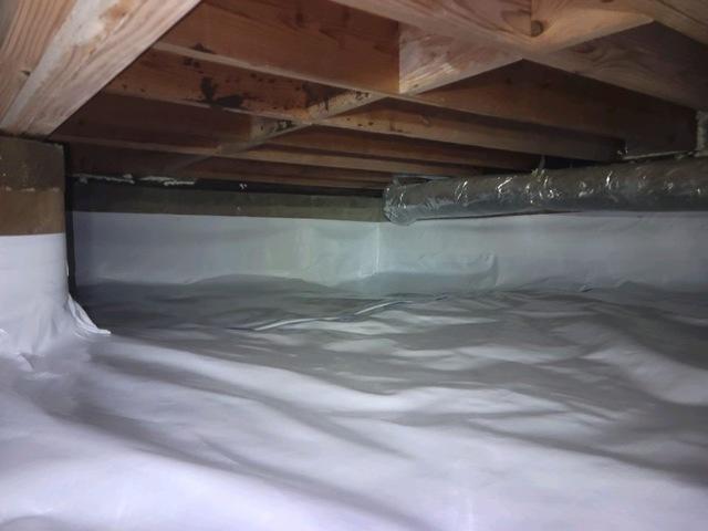 After Crawl Space Encapsulation