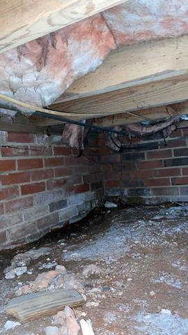 Crawl Space Water Damage