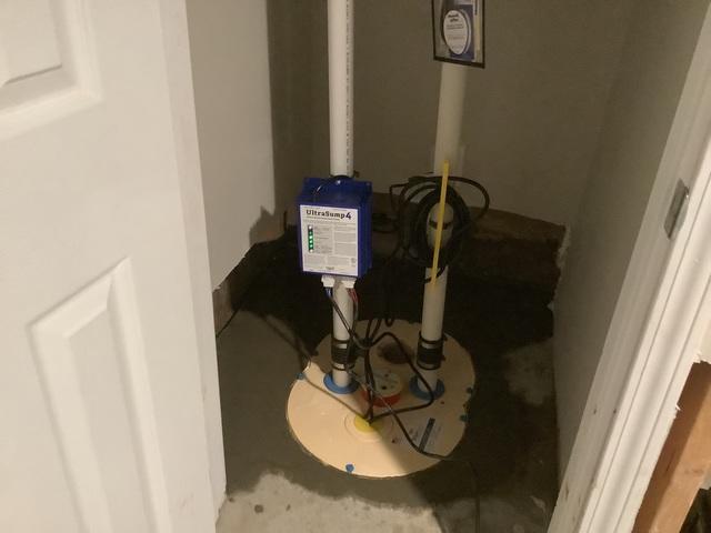 New Sump Pump