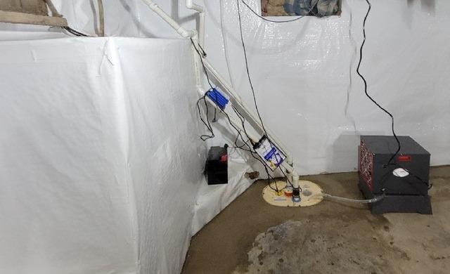 Basement Waterproofing System