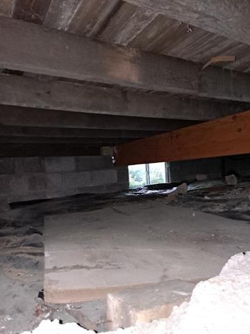 Crawl Space Before