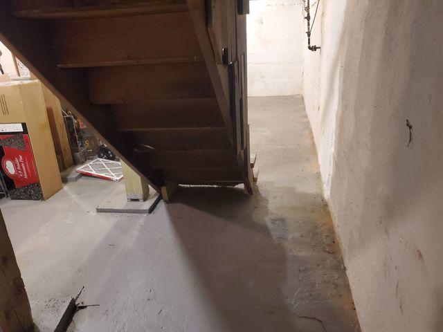 Before  Perimeter Waterproofing