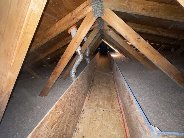 Beautifully Insulated Attic