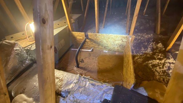 OSB Damming Installation